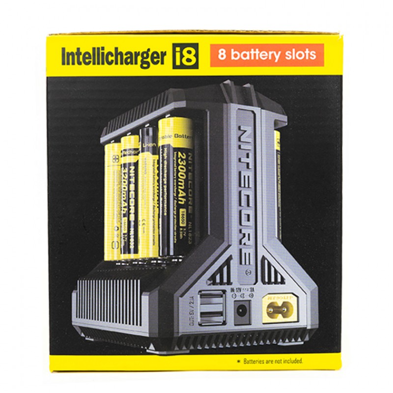 Nitecore i8 Intelligent Battery Charger (8-Bay)