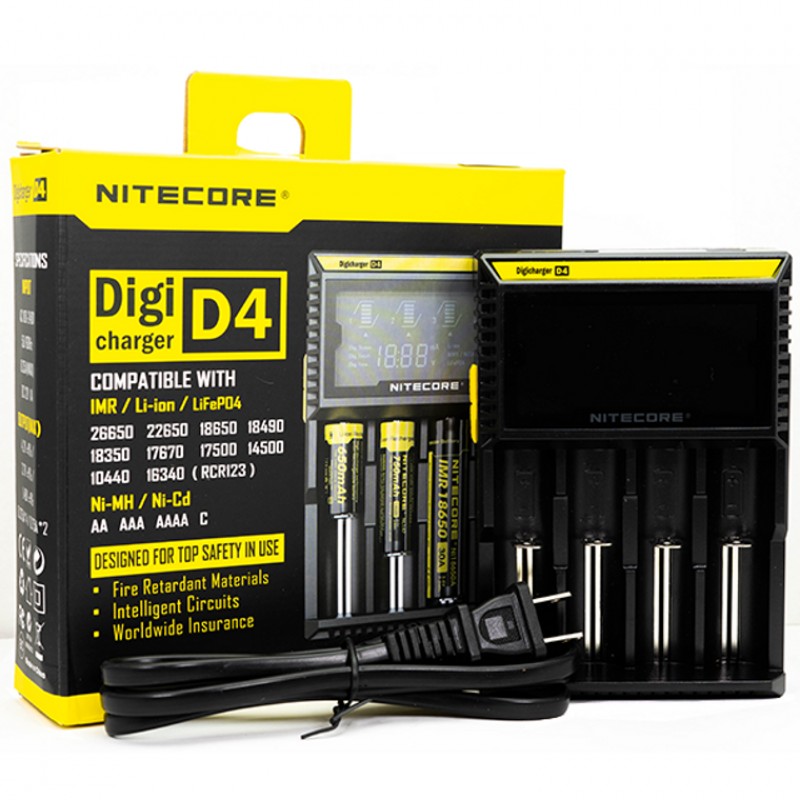 Nitecore Digicharger D4 Battery Charger