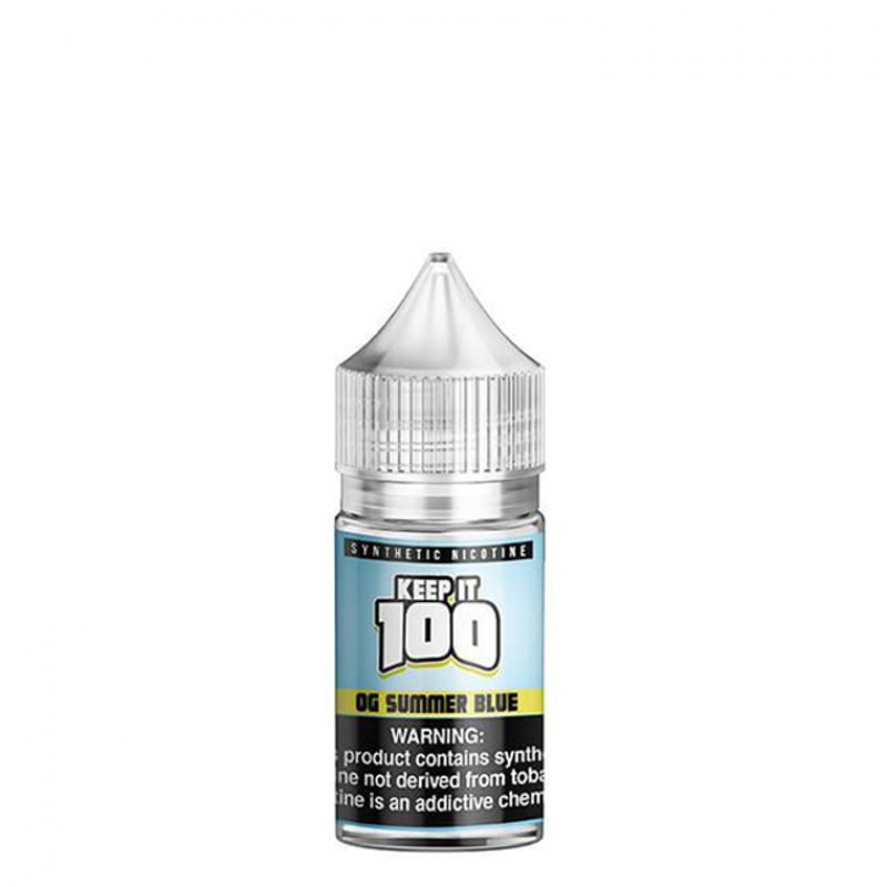 Summer Blue by Keep It 100 Tobacco-Free Nicotine Salt E-Liquid