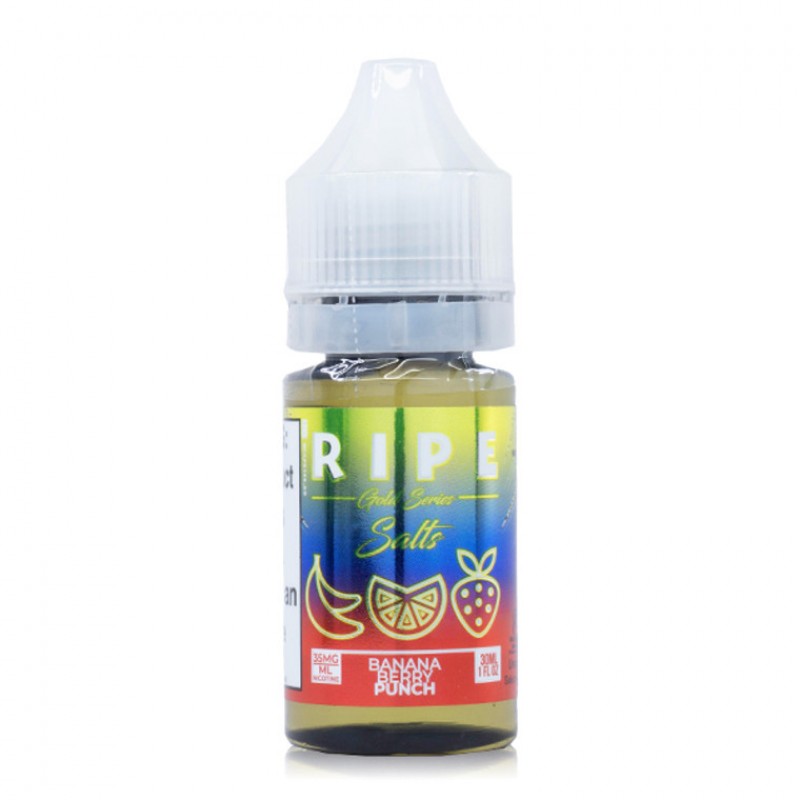 Banana Berry Punch Salt By Ripe E-Liquid Gold Series