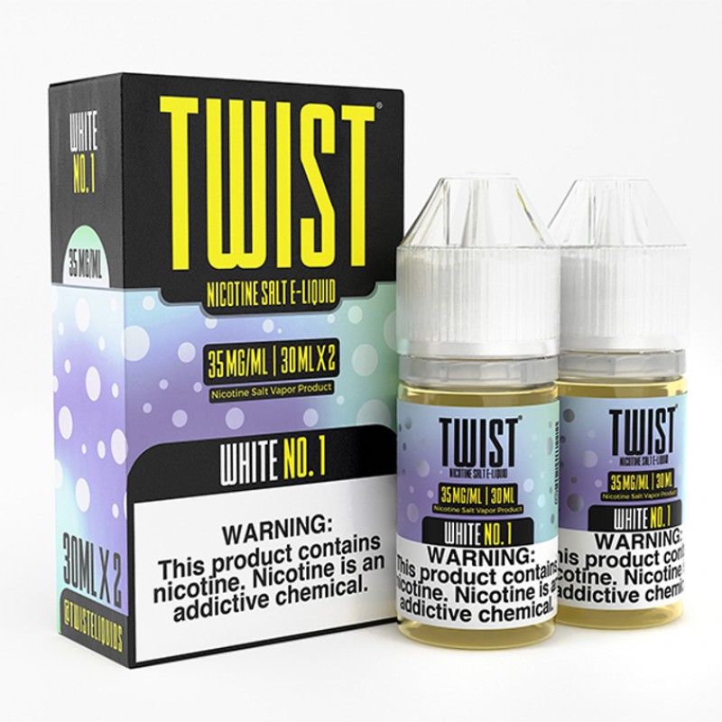 White No.1 by Twist Salts Series 60mL