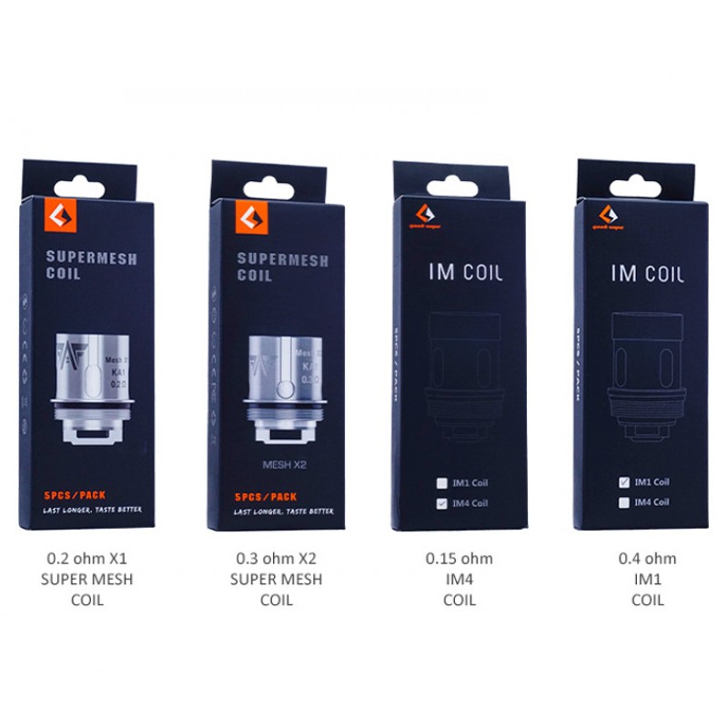 GeekVape IM & Aero Mesh Coils (5-Pack)