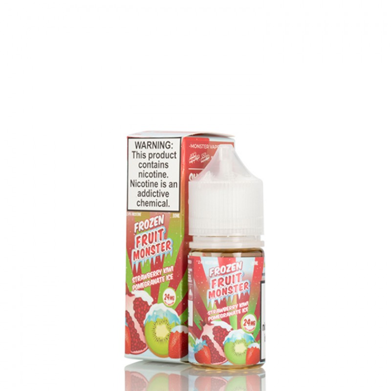 Strawberry Kiwi Pomegranate Ice By Frozen Fruit Monster Salts E-Liquid