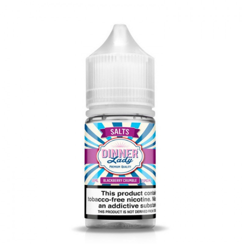 Blackberry Crumble by Dinner Lady Tobacco-Free Nicotine Salt Series E-Liquid