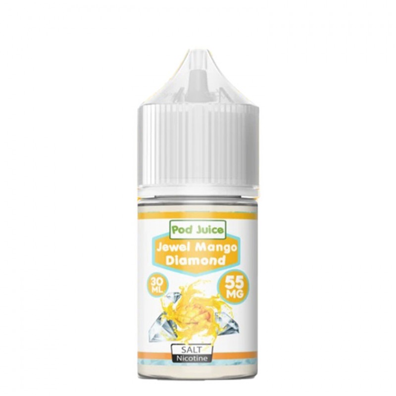 Jewel Mango Diamond (Unsweetened) Salt by Pod Juice E-Liquid