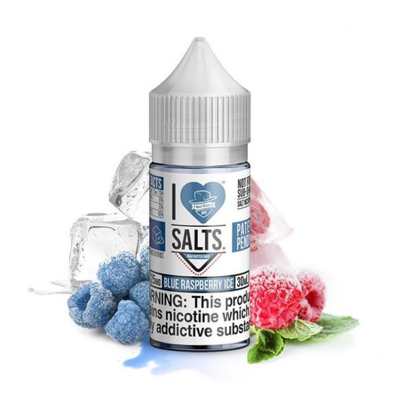 Blue Raspberry Ice by I Love Salts E-Liquid