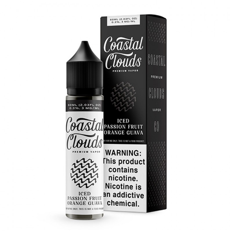 Passion Fruit Orange Guava Ice By Coastal Clouds E-Liquid