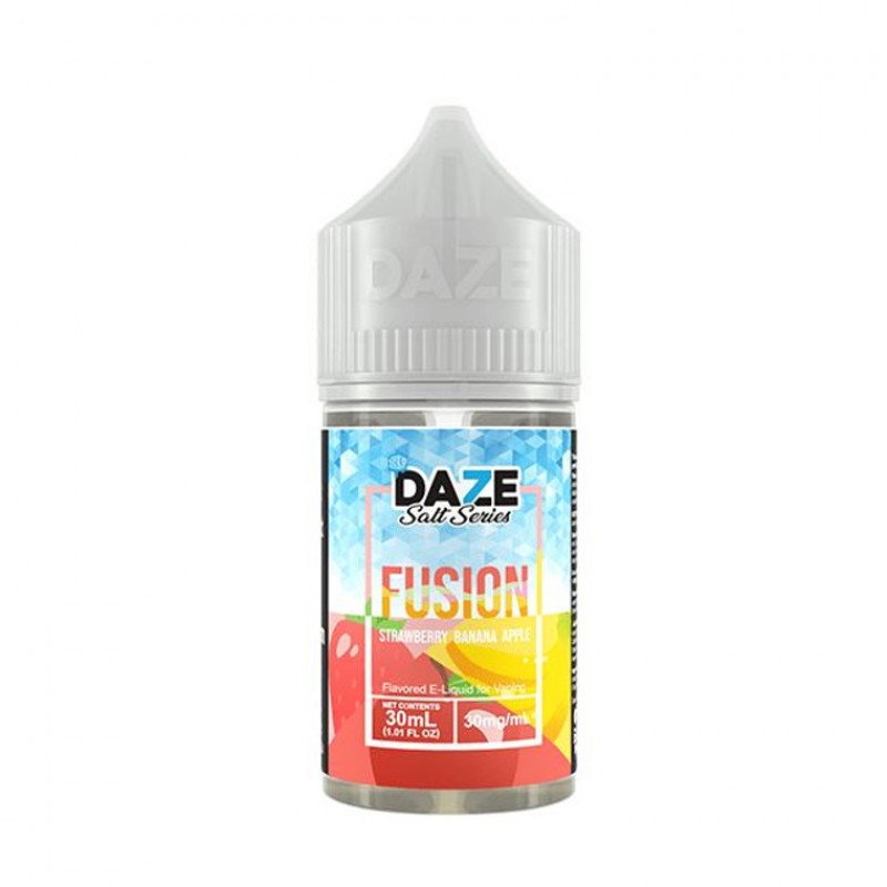 Strawberry Banana Apple Iced by 7Daze Fusion Salt 30mL