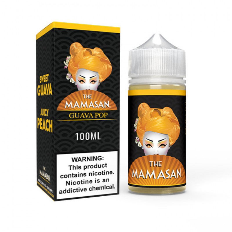 Guava Pop (Guava Peach) by The Mamasan Series | 100mL