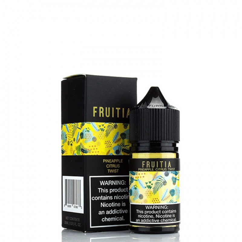 Pineapple Citrus Twist by Fruitia Salt E-Liquid