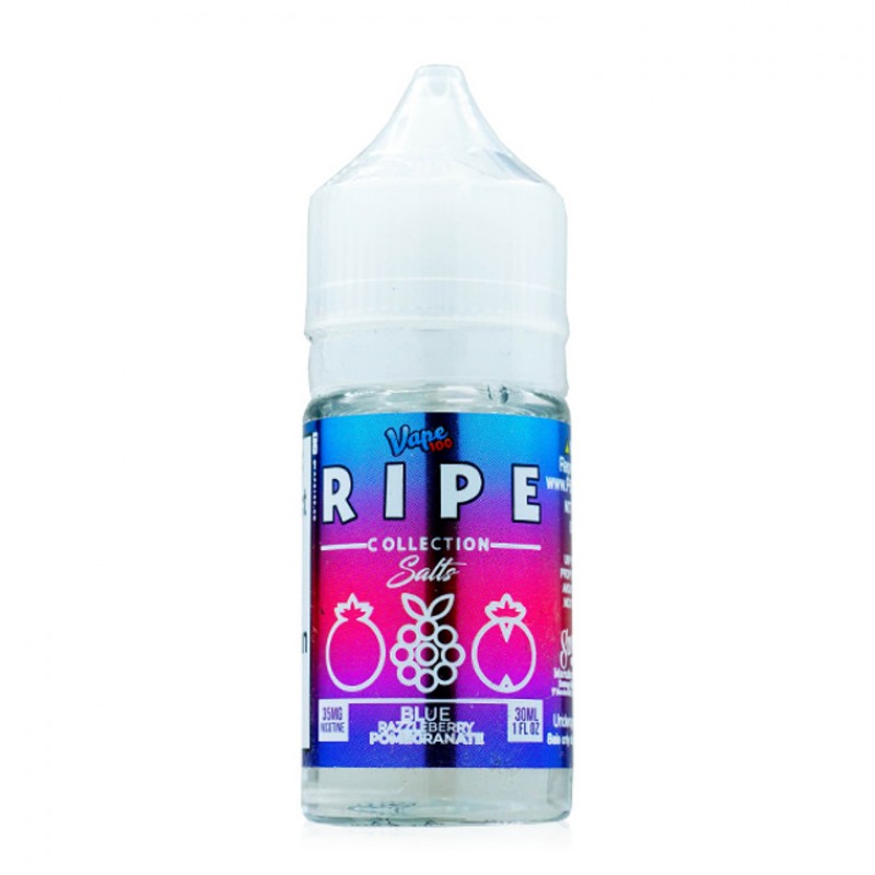 Blue Razzleberry Pomegranate Salt by Ripe E-Liquid