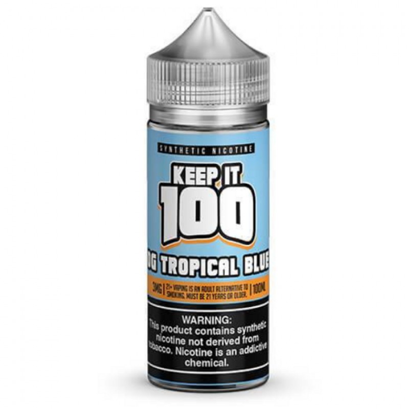 Trop Blue by Keep It 100 Tobacco-Free Nicotine Series E-Liquid