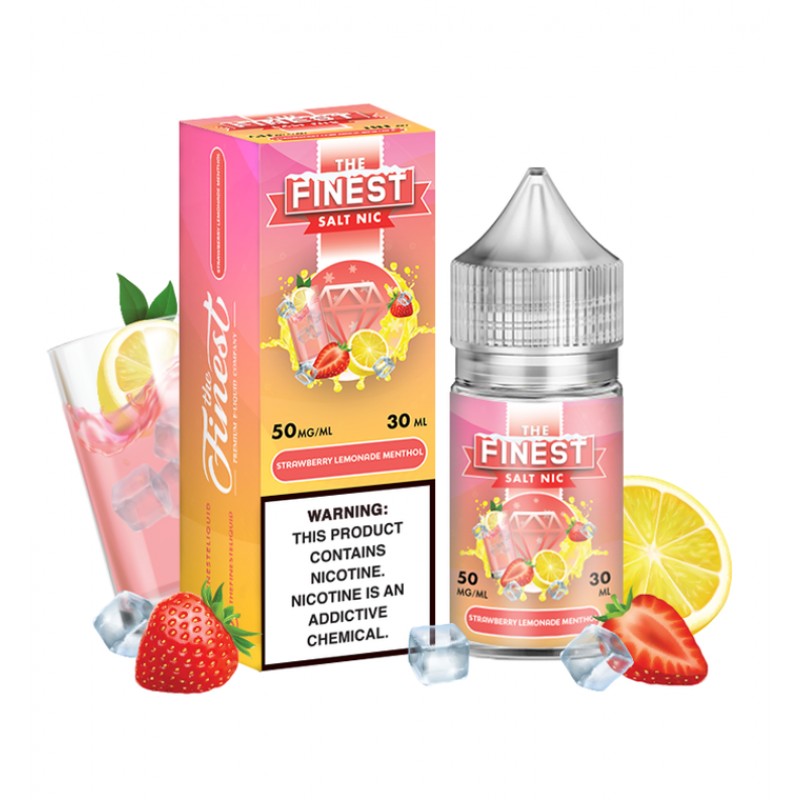Strawberry Lemonade Menthol by Finest SaltNic E-Liquid
