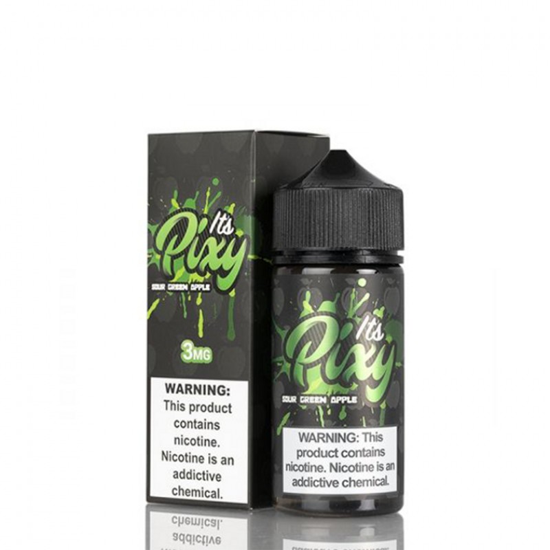 Sour Green Apple By It's Pixy E-Liquid