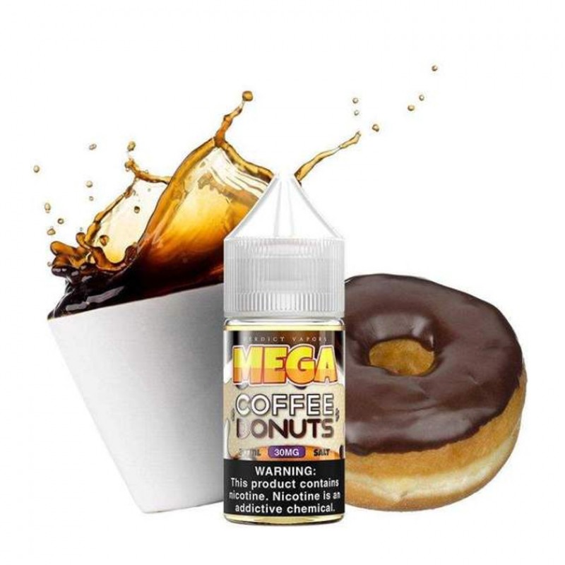 Coffee Donuts by Mega Salts E-Liquid