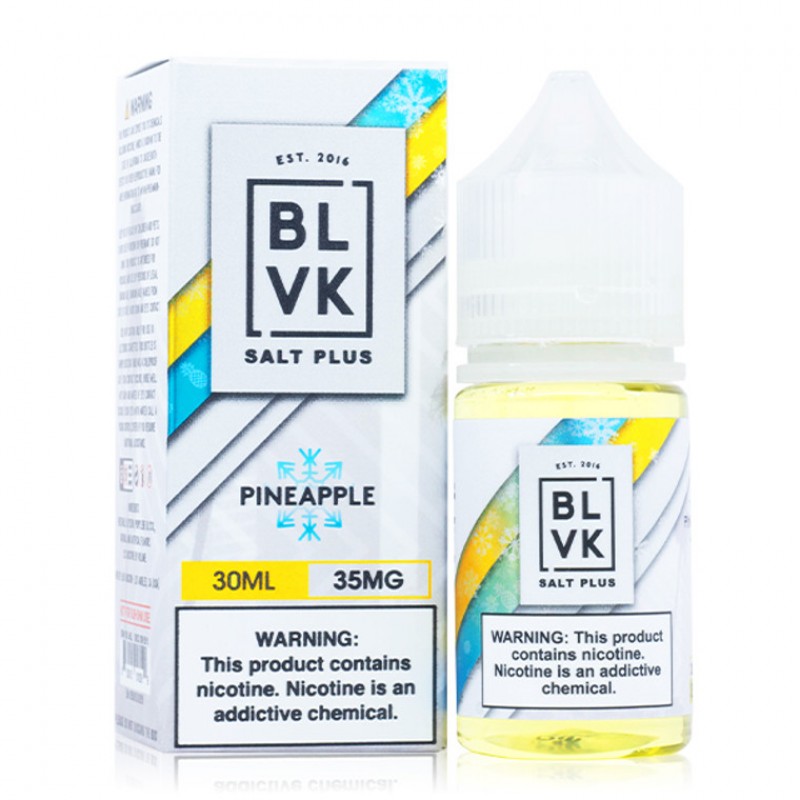 Pineapple Whip Ice (Pineapple Ice) by BLVK Salt Plus E-Liquid