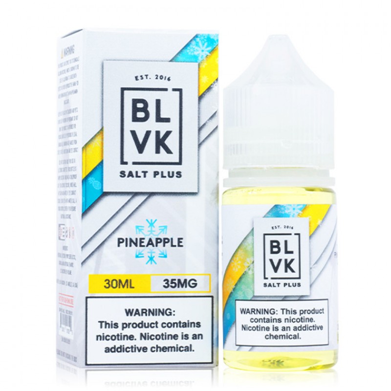 Pineapple Whip Ice (Pineapple Ice) by BLVK Salt Plus E-Liquid