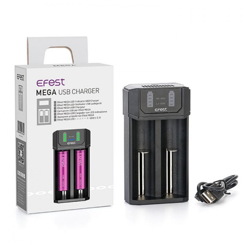 Efest Mega USB Charger | 2-bay