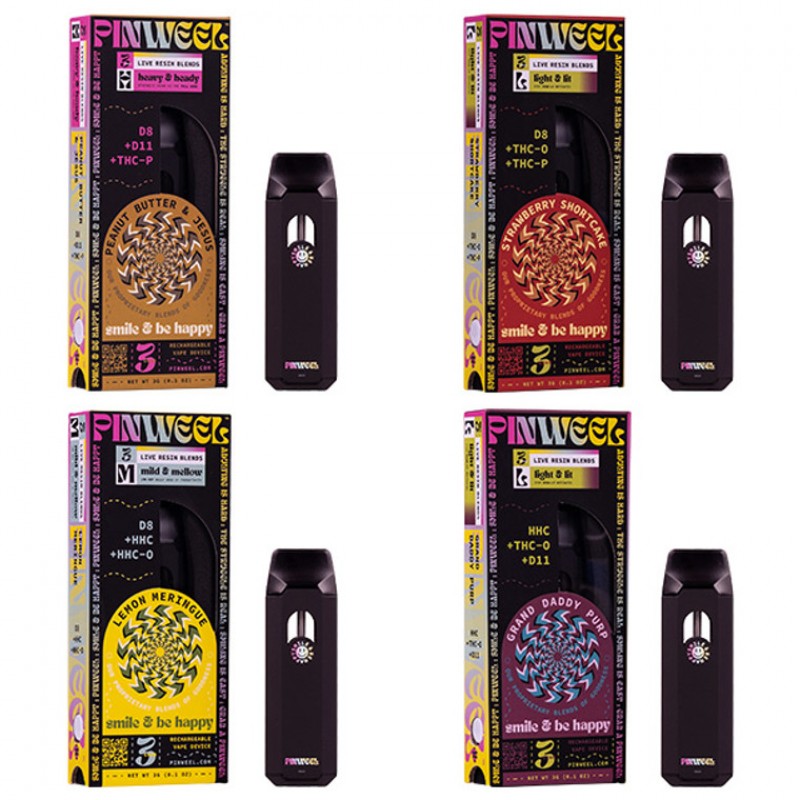 Pinweel Live Resin D11 Disposable | 3-Gram