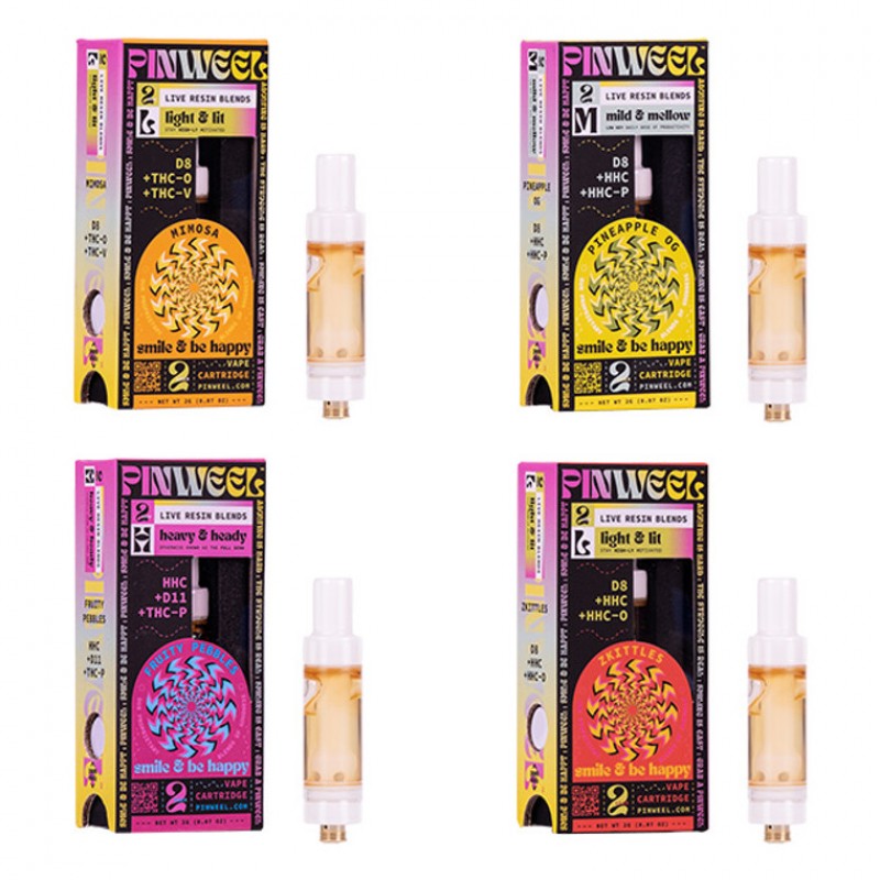 Pinweel Live Resin D11 Cartridges | 2-Gram