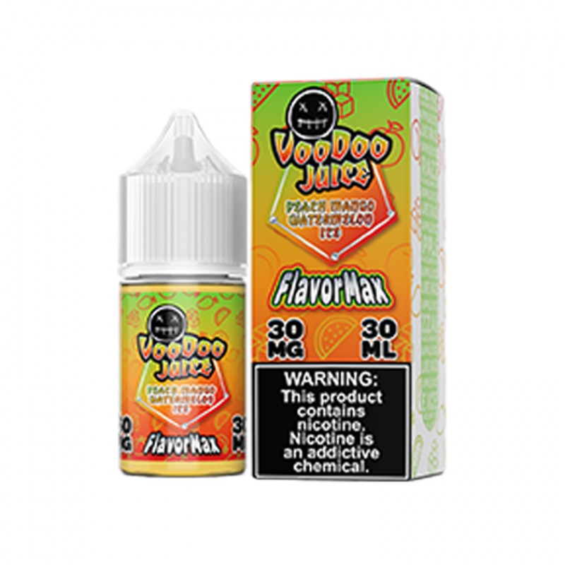 Peach Mango Watermelon Ice by Voodoo Juice FlavorMax Salts Series | 30mL