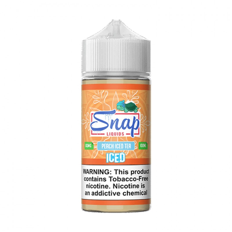 Peach Iced Tea Iced by Snap Liquids Iced Series 100mL