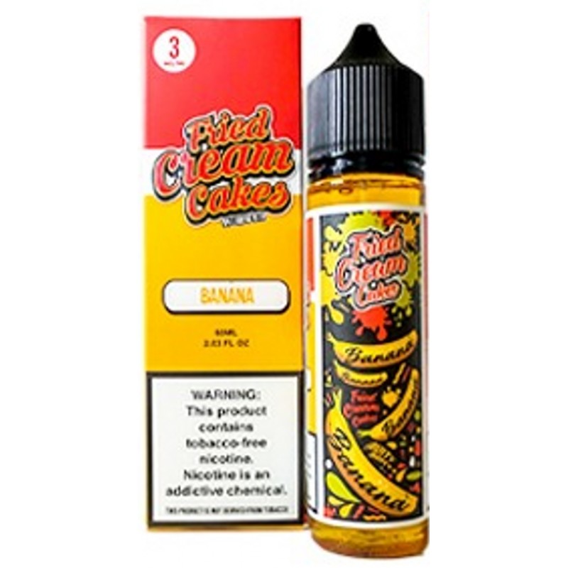 Banana Fried Cream Cakes SALTS by Liquid EFX