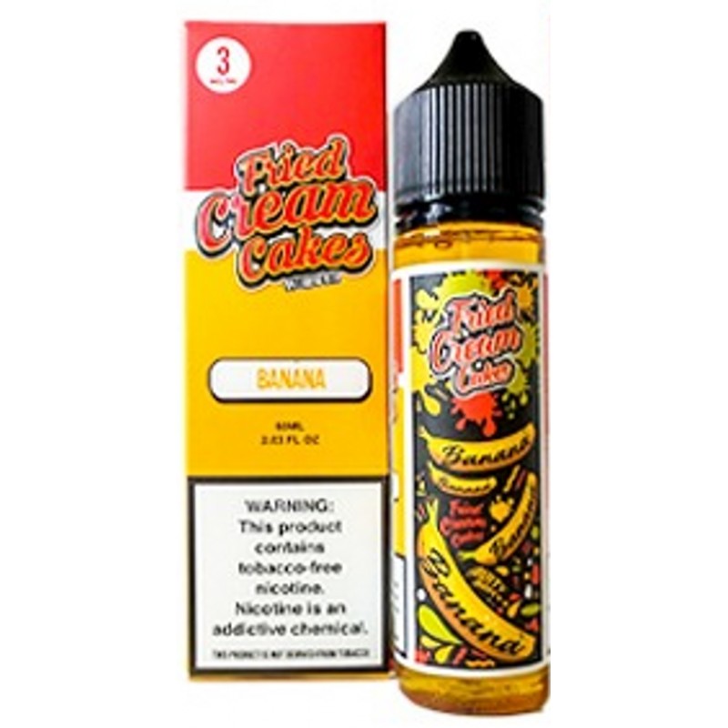 Banana Fried Cream Cakes SALTS by Liquid EFX