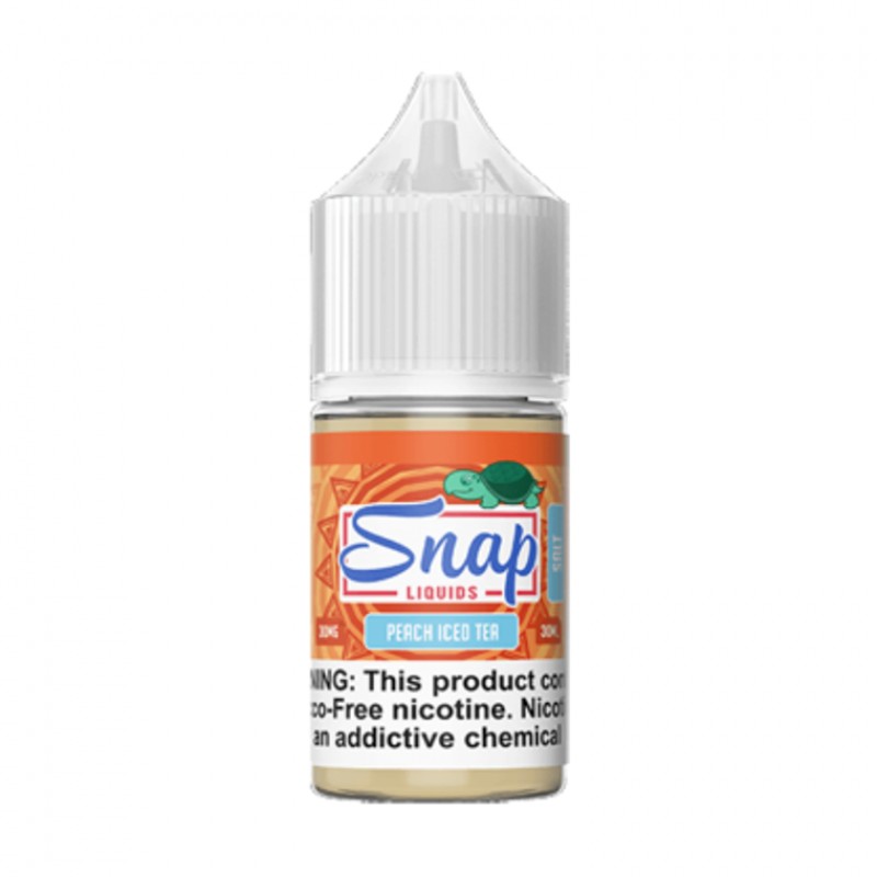 Peach Iced Tea by Snap Liquids Salt Series 30mL