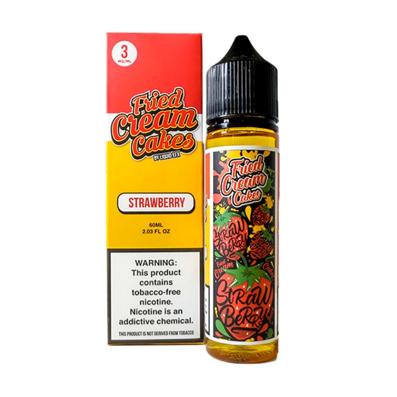 Strawberry by Fried Cream Cakes TFN E-Liquid