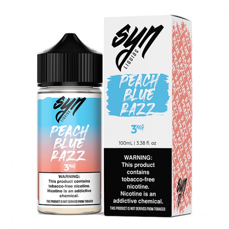 Peach Blue Razz by Syn Liquids 100mL Series