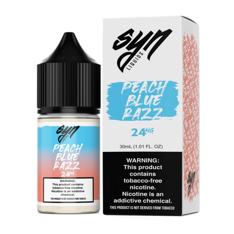 Peach Blue Razz by Syn Liquids Salt 30mL Series