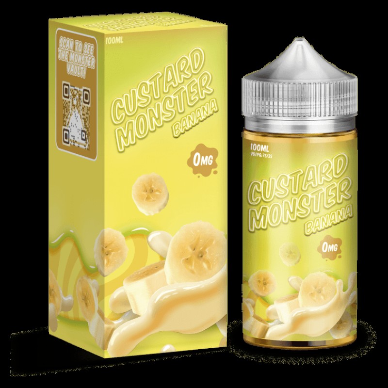 Banana Custard By Custard Monster E-Liquid