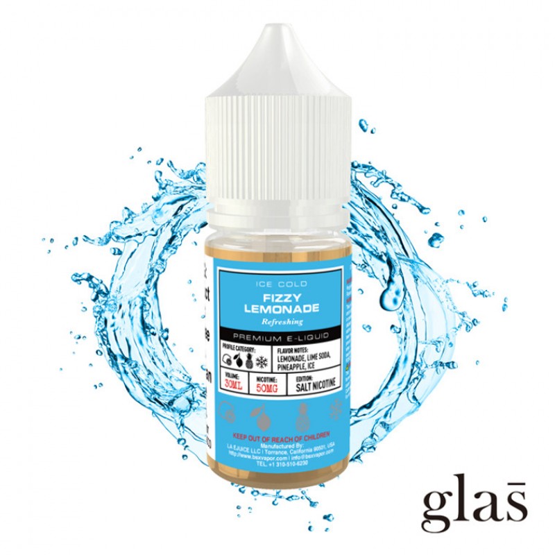 Fizzy Lemonade By GLAS BSX Salt E-Liquid
