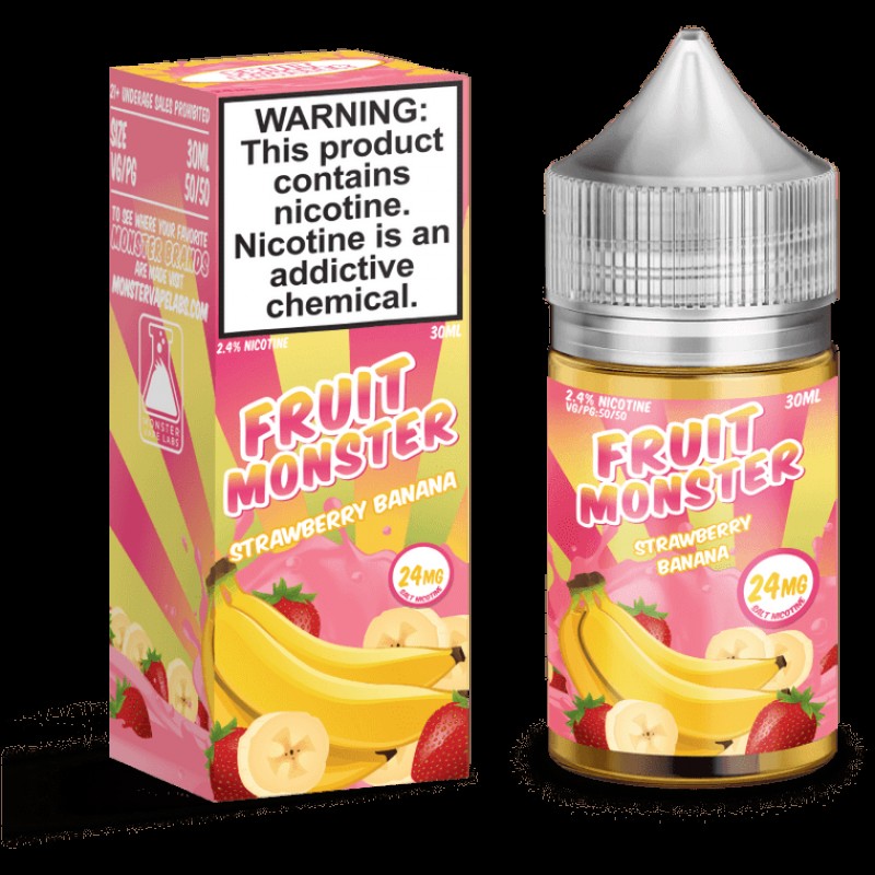 Strawberry Banana by Jam Monster Salts Series E-Liquid