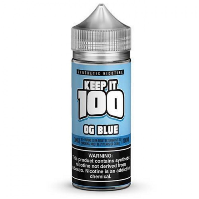 Blue by Keep It 100 Tobacco-Free Nicotine Series E-Liquid