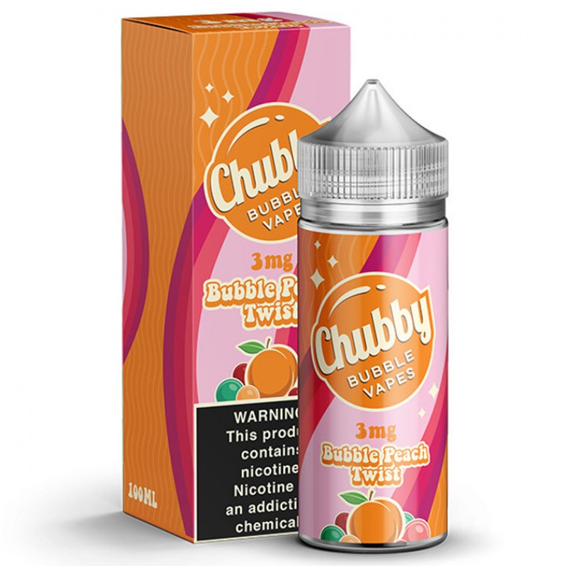 Bubble Peach Twist by Chubby Bubble Vapes Series 100mL
