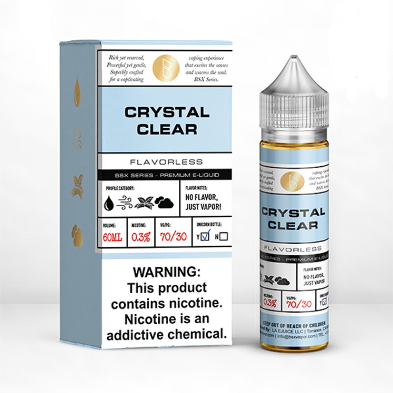 Crystal Clear by GLAS BSX E-Liquid