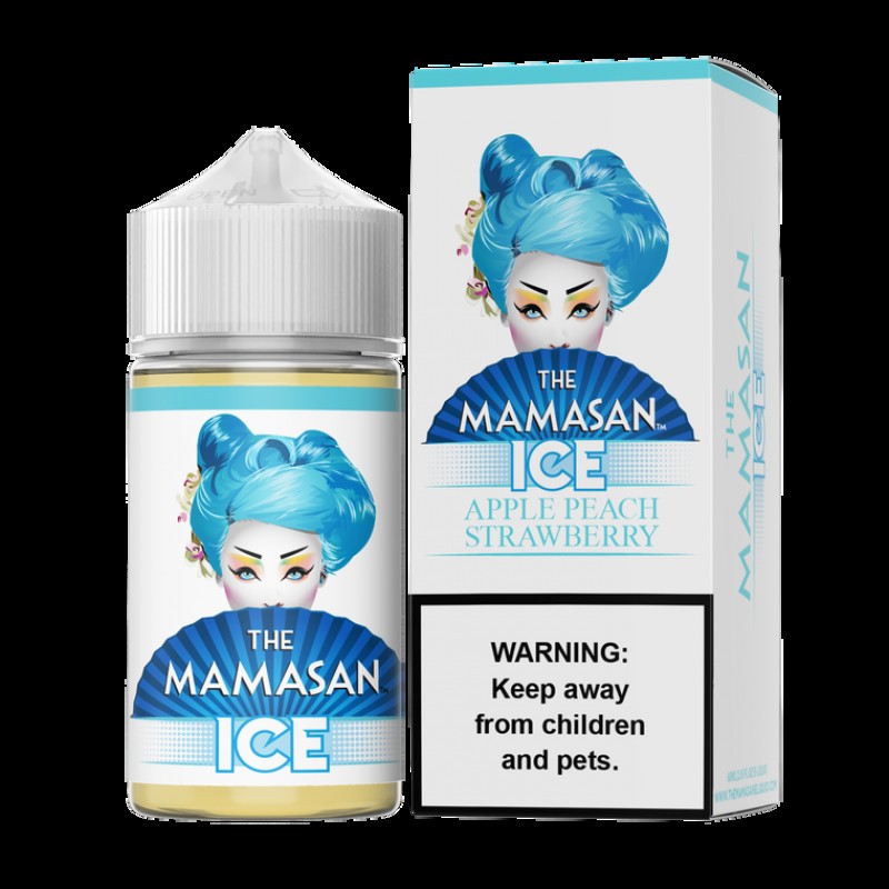 Apple Peach Strawberry Ice (A.S.A.P. Ice) by The Mamasan Series 60mL