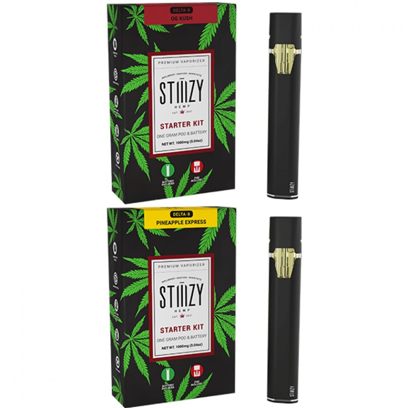 STIIIZY Starter Kit – DELTA 8 | 1 Gram | Charging Cable