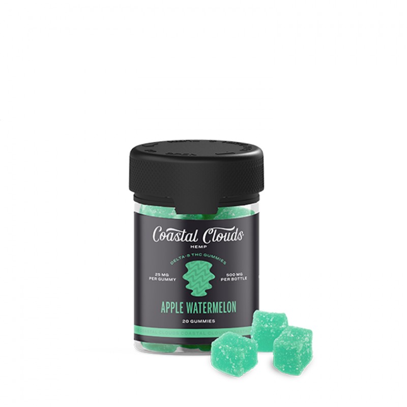 Coastal Clouds Hemp D8 | THC Gummies (20ct/500mg)