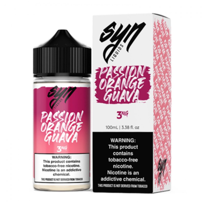 Passion Orange Guava by Syn Liquids 100mL Series