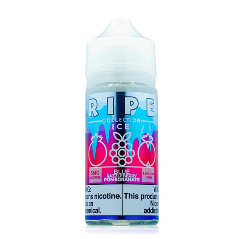 Blue Razzleberry Pomegranate ICE By Ripe E-Liquid