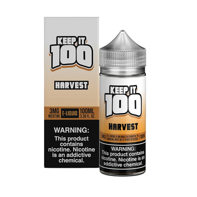Harvest by Keep It 100 Tobacco-Free Nicotine 100mL