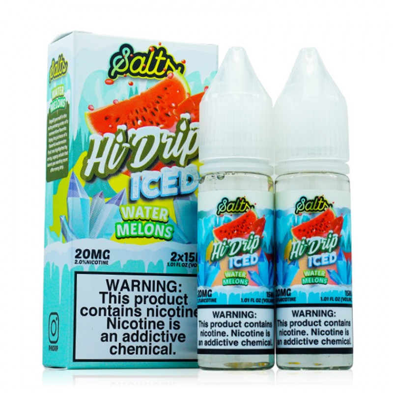 Melon Patch Iced (Water Melons Iced) Salt By Hi-Drip E-Liquid