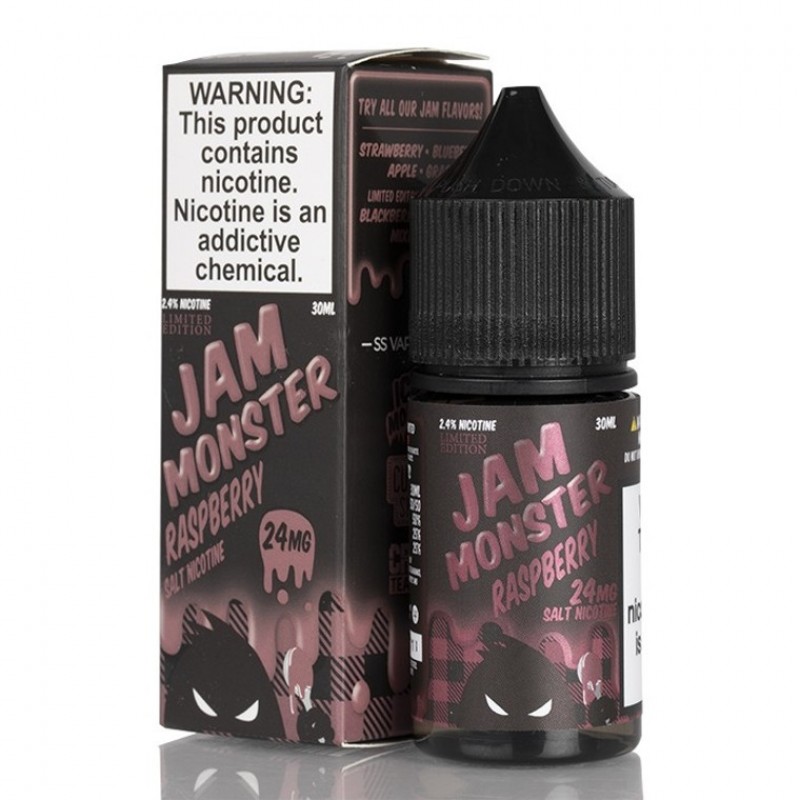 Raspberry By Jam Monster Salts E-Liquid