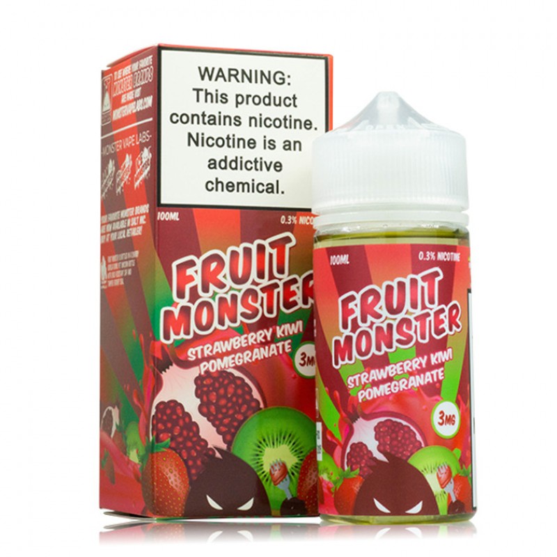 Strawberry Kiwi Pomegranate By Fruit Monster E-Liquid