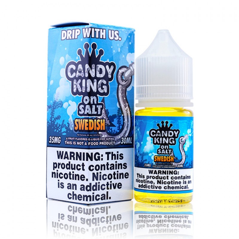 Swedish By Candy King On Salt E-Liquid