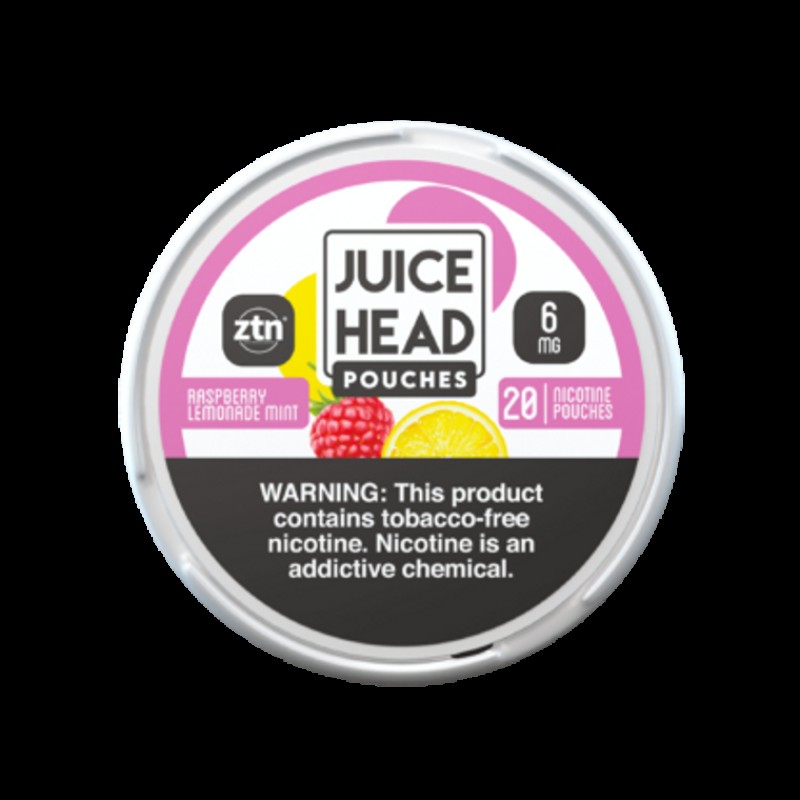 Raspberry Lemonade Mint by Juice Head ZTN Pouches | 5-Cans
