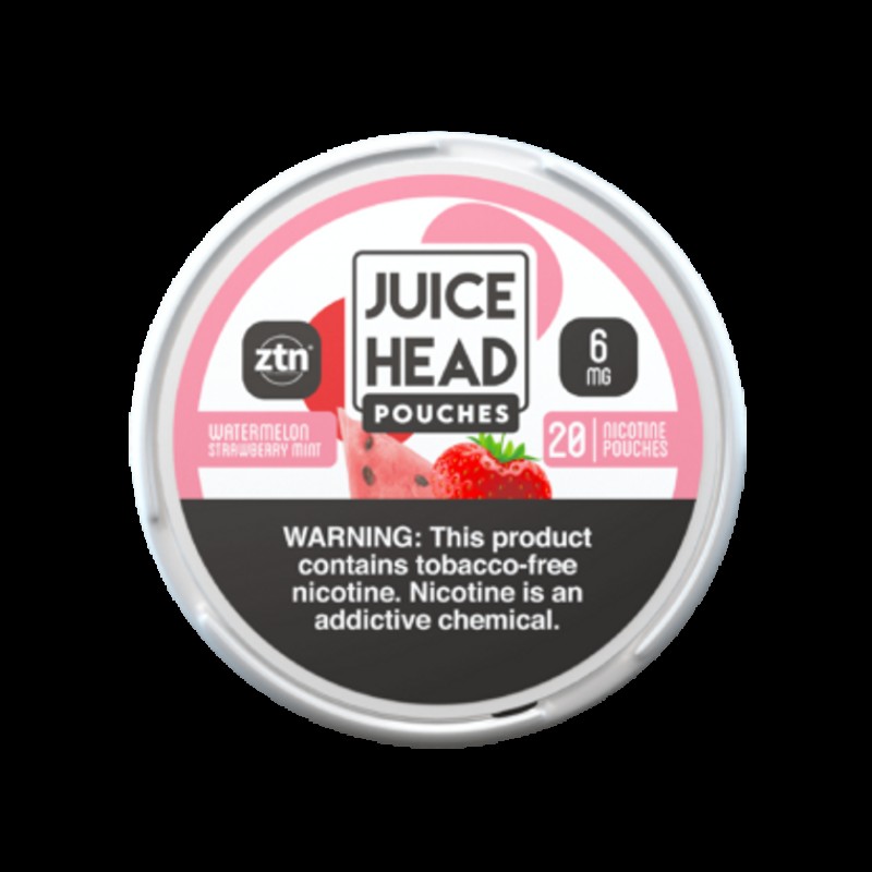 Watermelon Strawberry Mint by Juice Head ZTN Pouches | 5-Cans